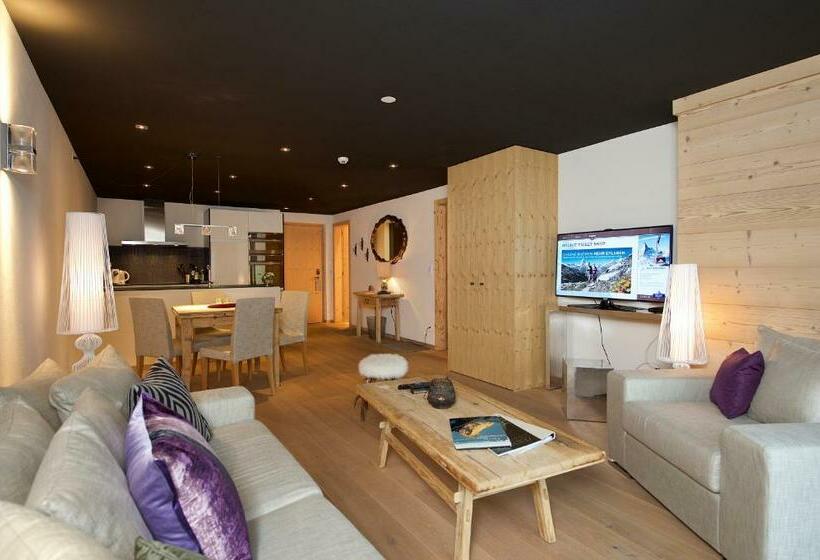 آپارتمان 1 خوابه با چشم‌انداز, Matterhorn Lodge Boutique Hotel & Apartments
