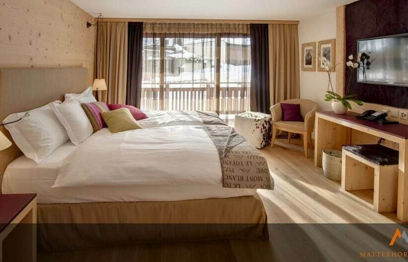 اتاق استاندارد با تراس, Matterhorn Lodge Boutique Hotel & Apartments