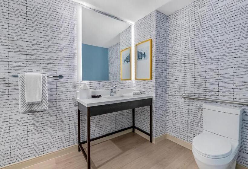 اتاق استاندارد با تخت بزرگ, Cambria Hotel Austin Downtown