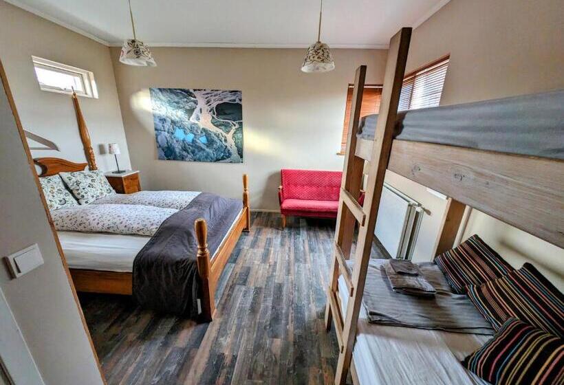 اتاق خانوادگی با سرویس بهداشتی مشترک, Hótel Hrífunes By Ourhotels