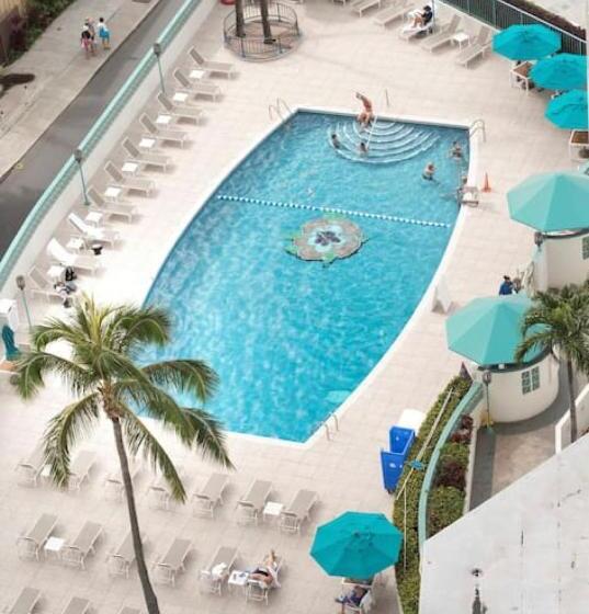 آپارتمان 1 خوابه با چشم‌انداز دریا, Waikiki Beach Experience! Luxury Oceanview Suite!