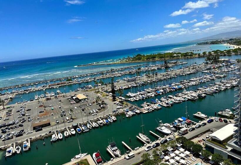 آپارتمان 1 خوابه با چشم‌انداز دریا, Waikiki Beach Experience! Luxury Oceanview Suite!