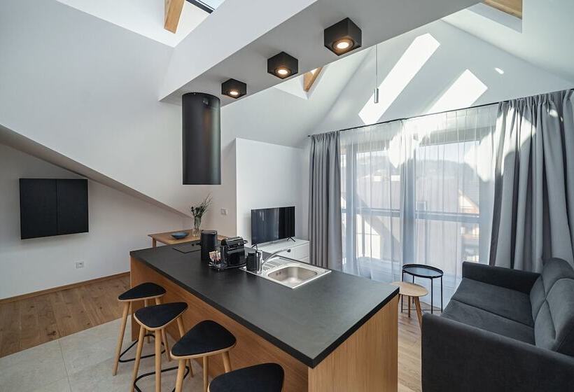 1 Bedroom Penthouse Apartment, Lipowy Dwór