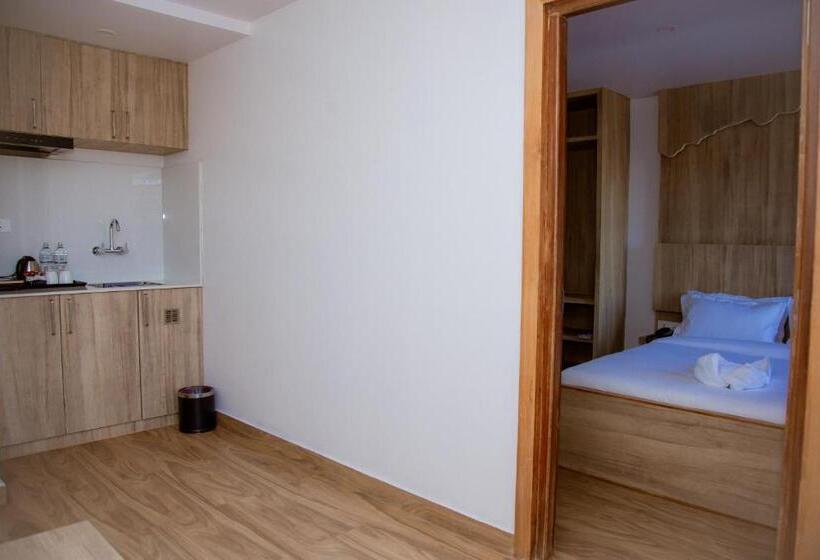 آپارتمان 1 خوابه با بالکن, Stay Inn Hotel And Apartment Pokhara