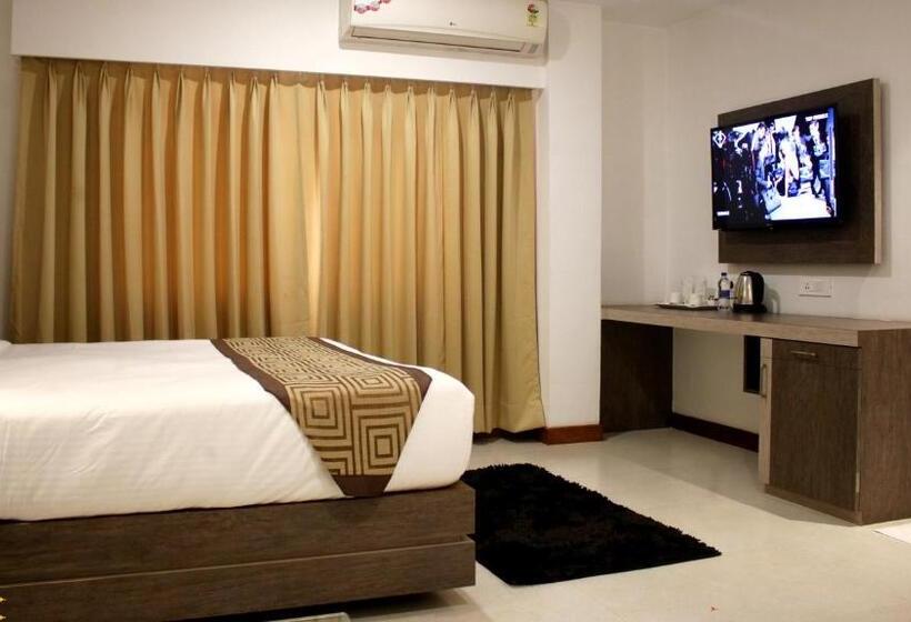 اتاق استاندارد با تخت بزرگ, Gk Palace Pure Veg