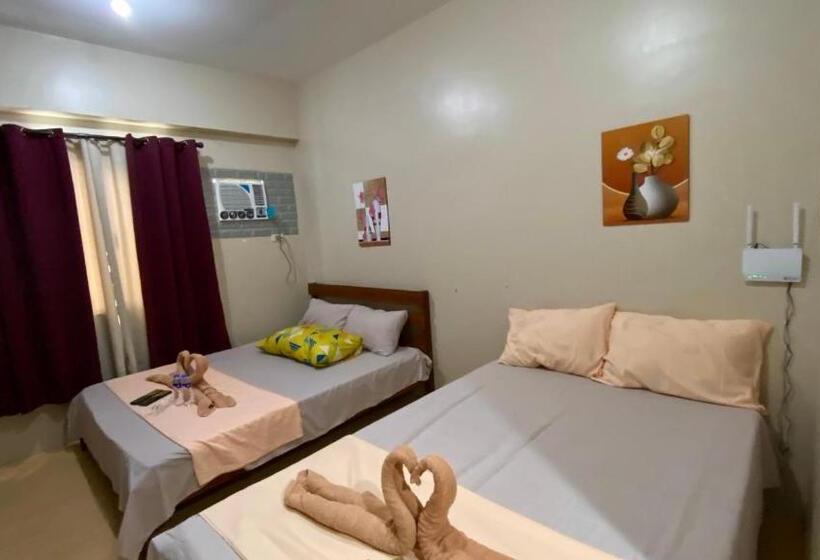 اتاق خانوادگی, Cebu City Proper Across Sm City Cebu With Two Beds