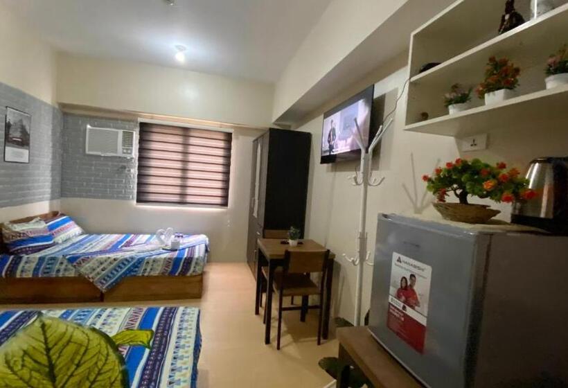 اتاق خانوادگی, Cebu City Proper Across Sm City Cebu With Two Beds