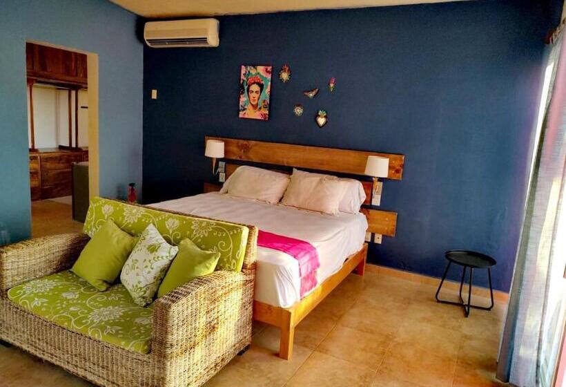 اتاق استاندارد با تخت بزرگ, Estudio Con Aroma A Oaxaca