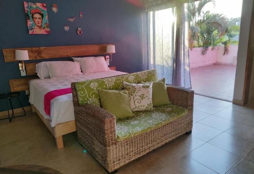 اتاق استاندارد با تخت بزرگ, Estudio Con Aroma A Oaxaca