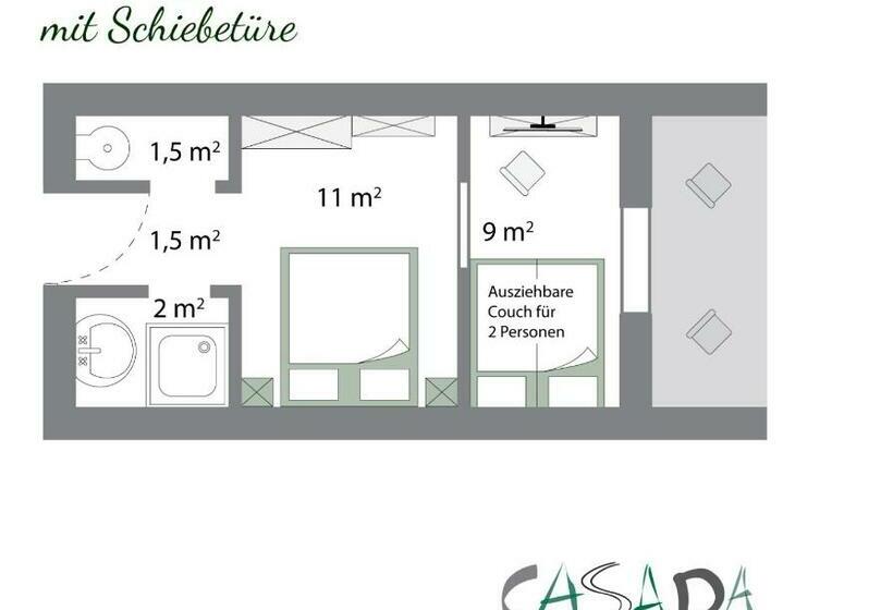 اتاق خانوادگی, Casada   Inklusive Sommer Card