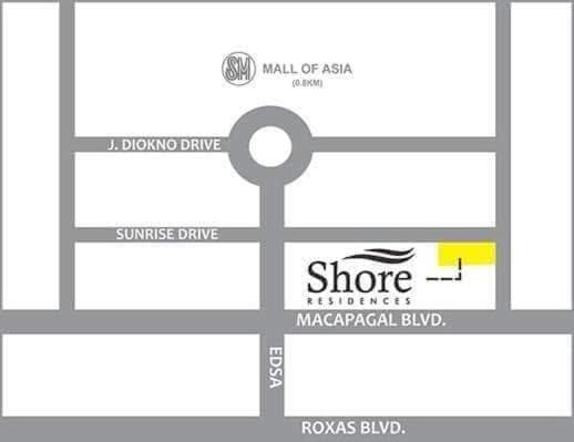 带1个卧室的公寓, 1br With Balcony   Shore 3 By Smdc Near Mall Of Asia
