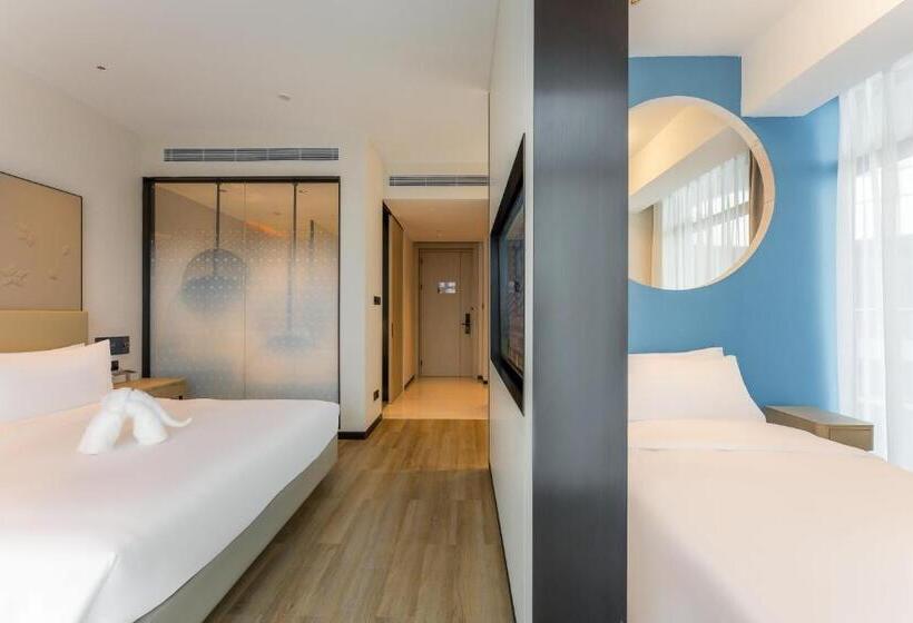 اتاق لوکس خانوادگی, Kew Green Hotel Mianshuicheng Haikou