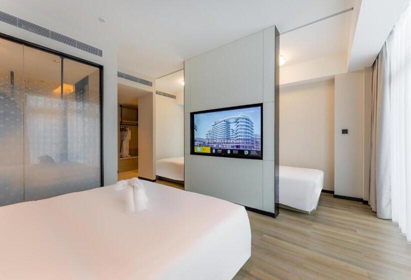 اتاق لوکس خانوادگی, Kew Green Hotel Mianshuicheng Haikou