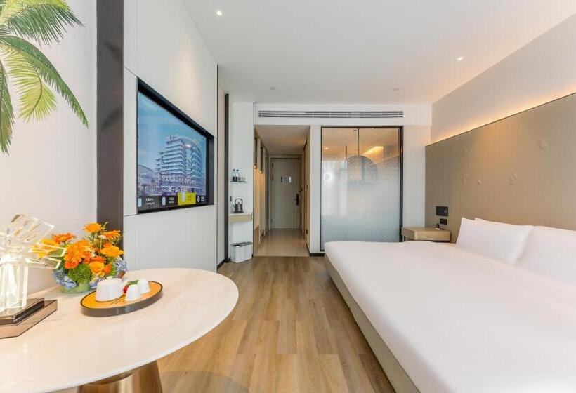 اتاق لوکس با تخت بزرگ, Kew Green Hotel Mianshuicheng Haikou
