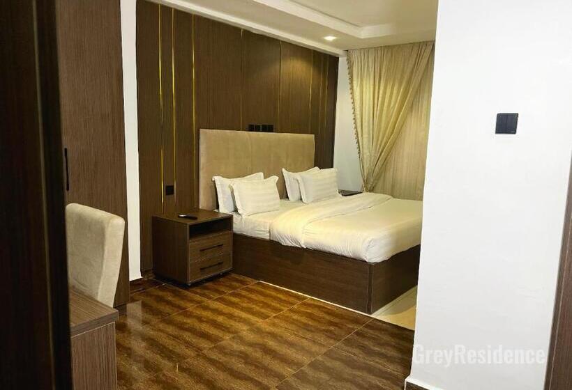 اتاق لوکس با تخت بزرگ, Grey Residence
