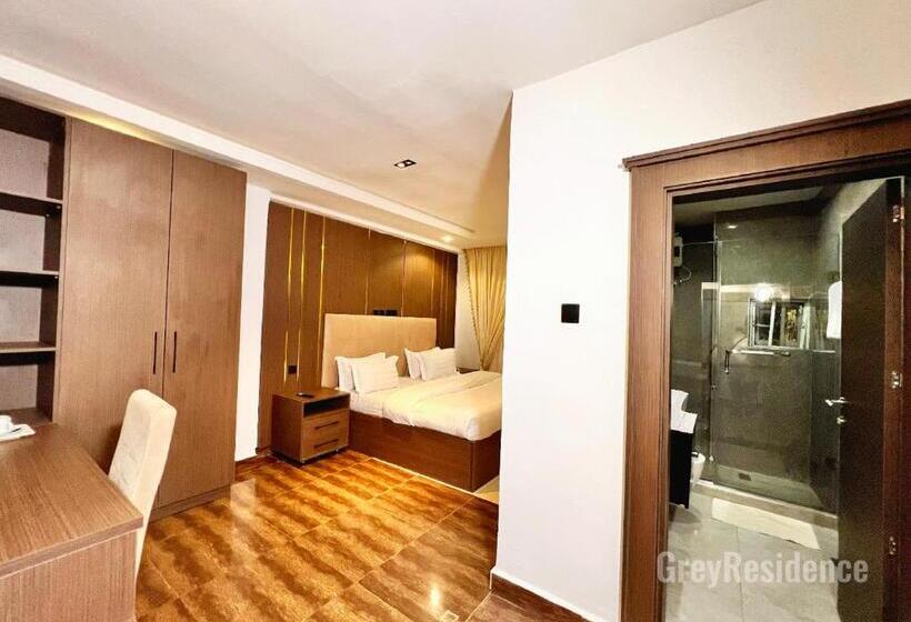 اتاق لوکس با تخت بزرگ, Grey Residence