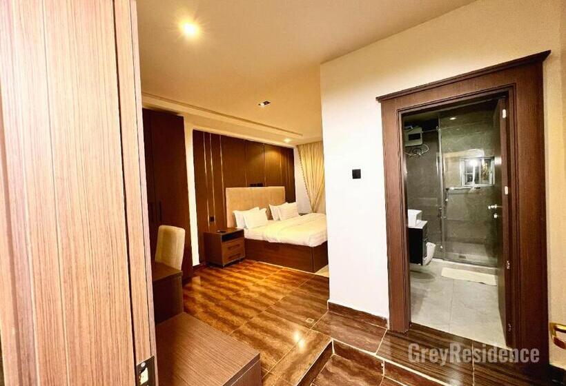اتاق لوکس با تخت بزرگ, Grey Residence