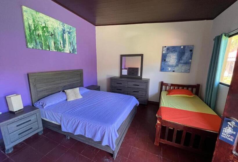 اتاق راحتی سه تخته, Solid Surf Camp Hostel Nicaragua
