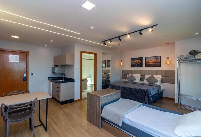 استودیو خانوادگی, Apartamento No Comfot Hotel Taguatinga