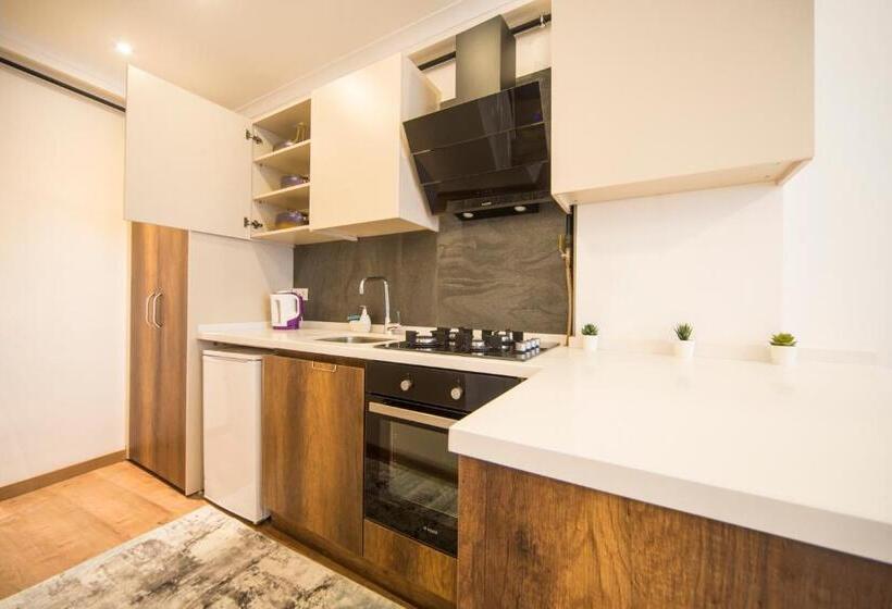 سوییت لوکس, Saygın Apartments