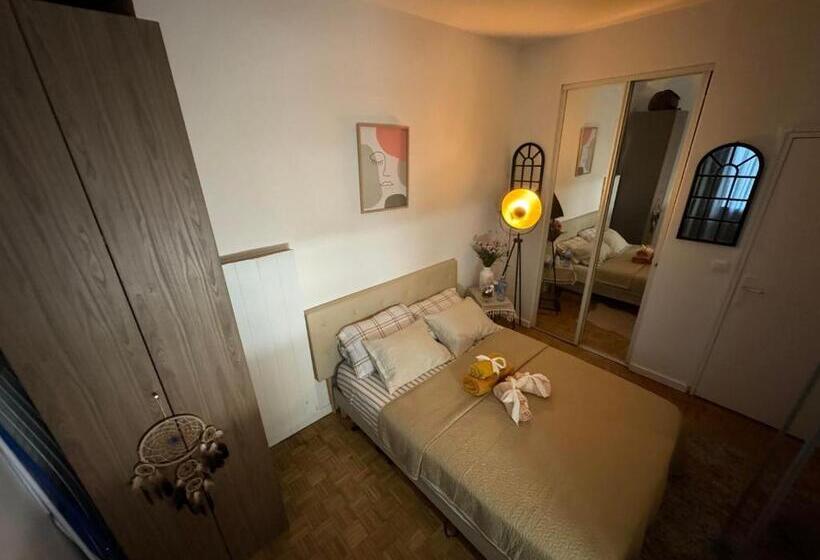 اتاق استاندارد با چشم‌انداز باغ, Near The Palace Of Versailles Breakfast+parking