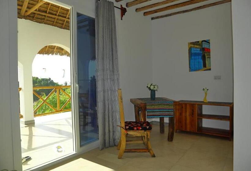 اتاق استاندارد با چشم‌انداز دریا, Holiday Time Bungalows Zanzibar