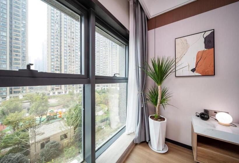 اتاق استاندارد با تخت بزرگ, Hefei Tom