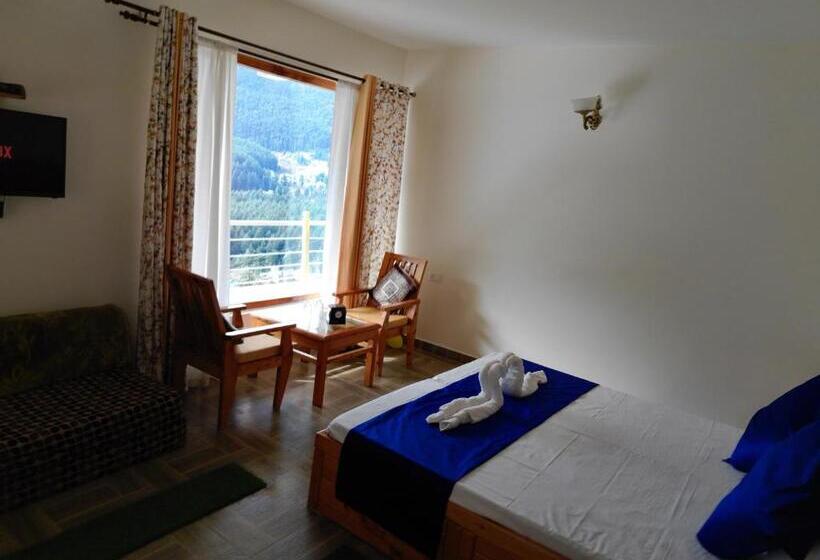 اتاق استاندارد با بالکن, Elegance Retreat Manali Luxury Boutique Stay