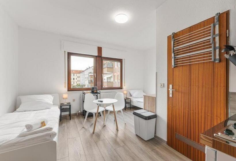 اتاق استاندارد, Home2stay Apartmenthaus Heilbronn City Kitchen Parking Highspeed Wifi Washroom