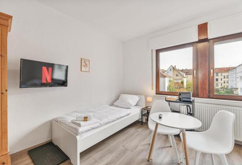 اتاق استاندارد, Home2stay Apartmenthaus Heilbronn City Kitchen Parking Highspeed Wifi Washroom