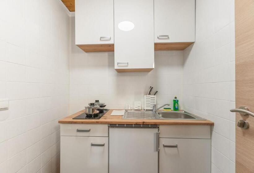 استودیوی استاندارد, Home2stay Apartmenthaus Heilbronn City Kitchen Parking Highspeed Wifi Washroom