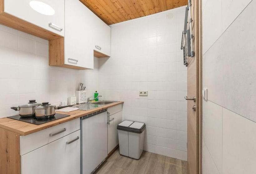 استودیوی استاندارد, Home2stay Apartmenthaus Heilbronn City Kitchen Parking Highspeed Wifi Washroom