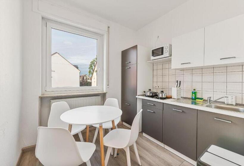 استودیوی سوپریور, Home2stay Apartmenthaus Heilbronn City Kitchen Parking Highspeed Wifi Washroom