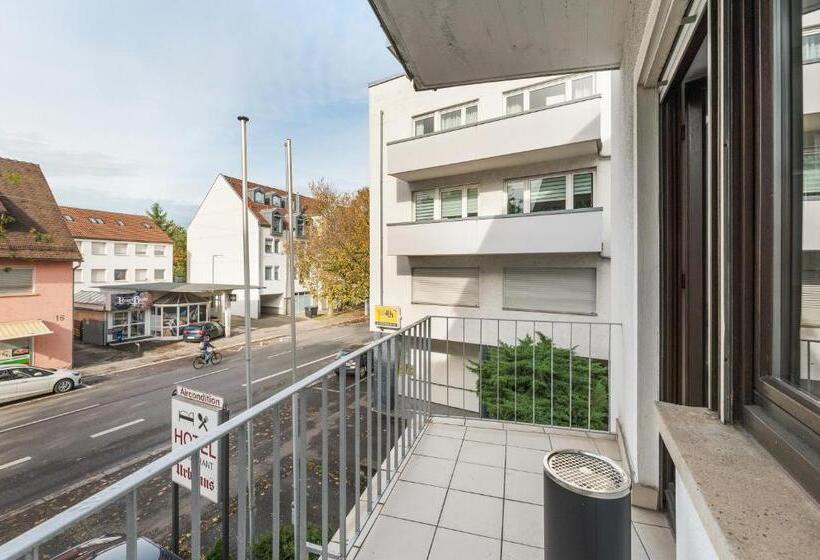 اتاق استاندارد با بالکن, Home2stay Apartmenthaus Heilbronn City Kitchen Parking Highspeed Wifi Washroom