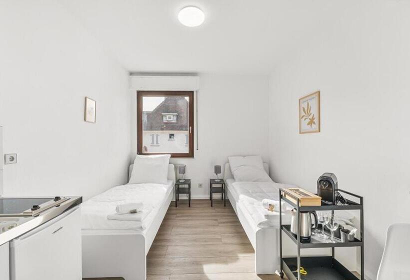 استودیوی استاندارد, Home2stay Apartmenthaus Heilbronn City Kitchen Parking Highspeed Wifi Washroom