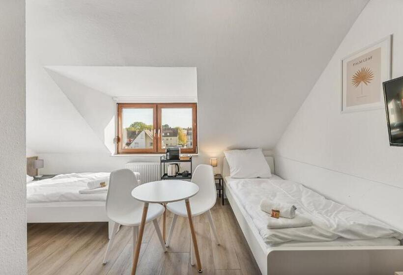 اتاق لوکس, Home2stay Apartmenthaus Heilbronn City Kitchen Parking Highspeed Wifi Washroom