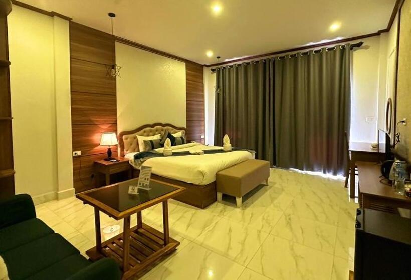 اتاق استاندارد با چشم‌انداز کوهستان, Champa Inn Resort