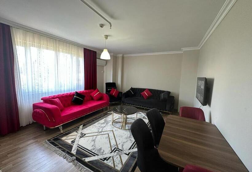 آپارتمان 1 خوابه با چشم‌انداز باغ, şişli Osmanbey 2+1 Mado 9