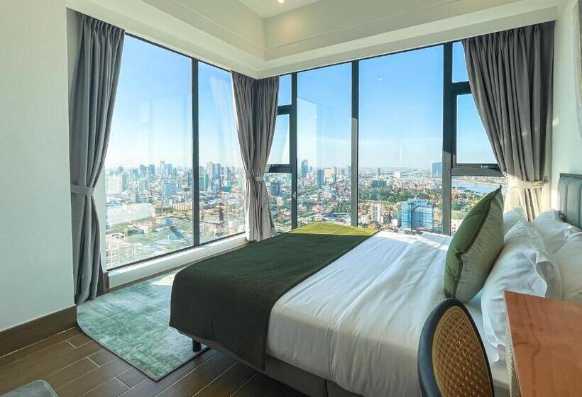 آپارتمان 2 خوابه, Phnom Penh Huan Yu Center Hotel & Residence 金边寰宇中心酒店公寓