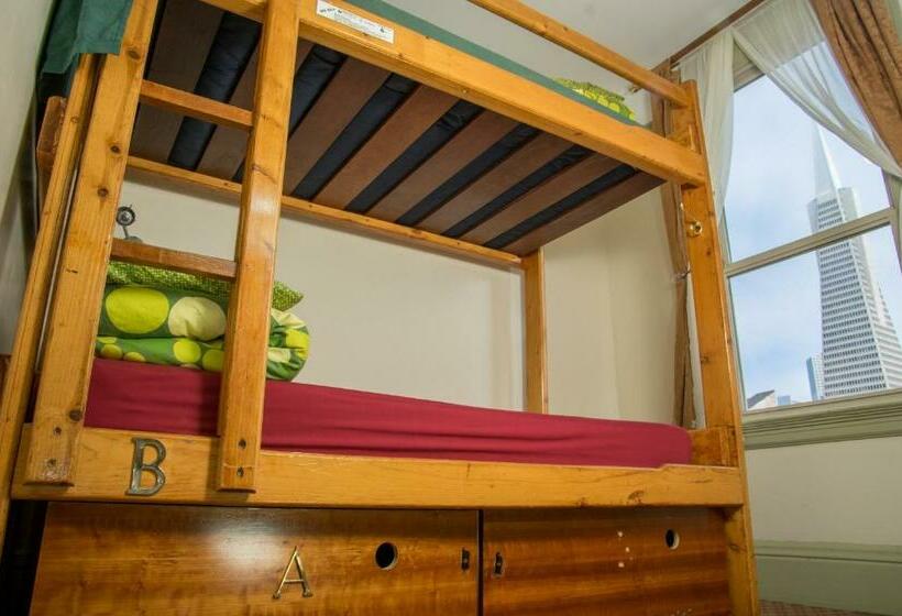 اتاق استاندارد با سرویس بهداشتی مشترک, Green Tortoise Hostel