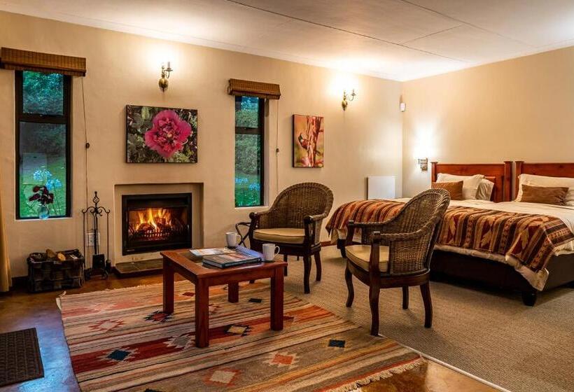 اتاق استاندارد با چشم‌انداز باغ, Kuhestan Farm Cottages