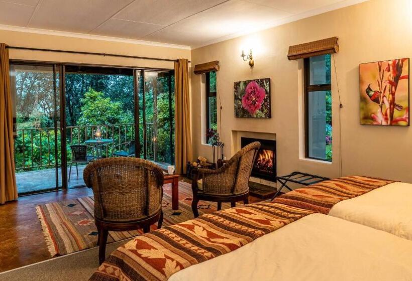 اتاق استاندارد با چشم‌انداز باغ, Kuhestan Farm Cottages