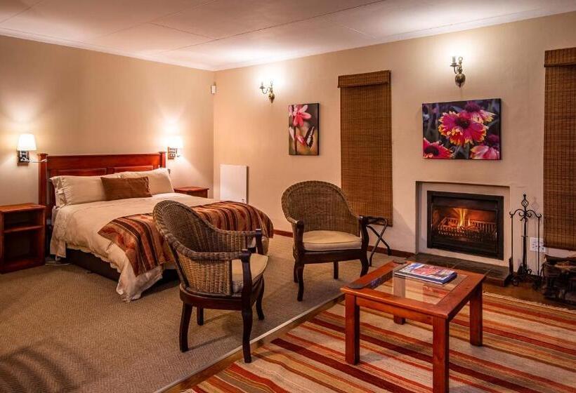 اتاق استاندارد با چشم‌انداز باغ, Kuhestan Farm Cottages