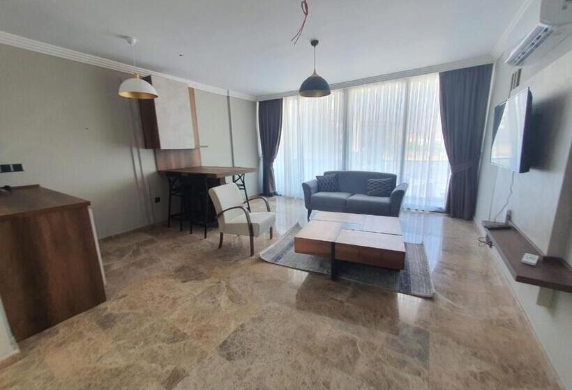 آپارتمان 1 خوابه, Chic Flat W Pool 5 Min To Beach In Kyrenia