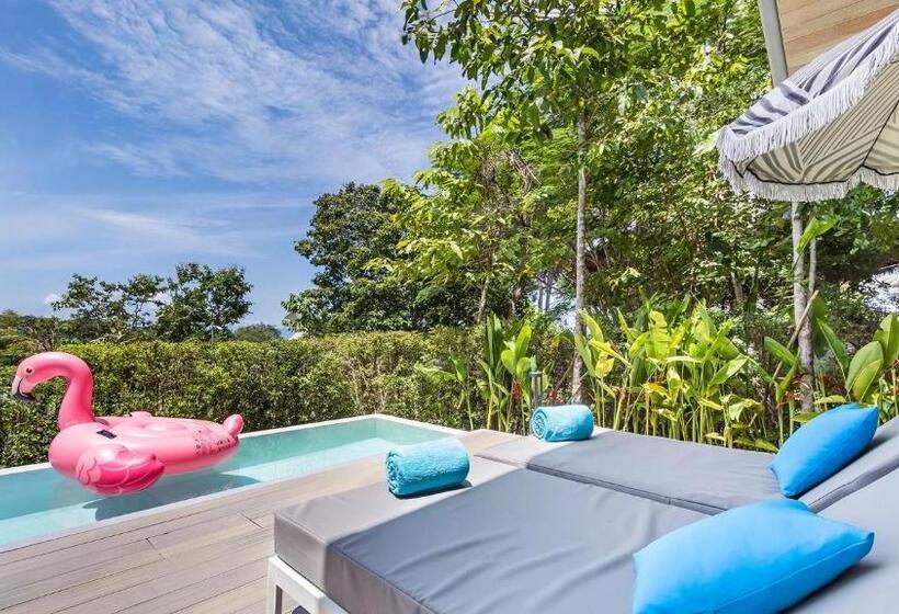 ویلای یک اتاق خوابه با استخر شنا, Villa Escape Burasari