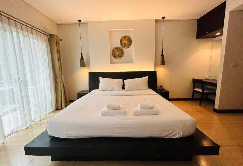 اتاق لوکس با تخت بزرگ, โรงแรม ดิ โอวาเล่ย์ [the O Valley Boutique Hotel]