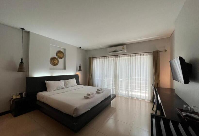 اتاق لوکس با تخت بزرگ, โรงแรม ดิ โอวาเล่ย์ [the O Valley Boutique Hotel]