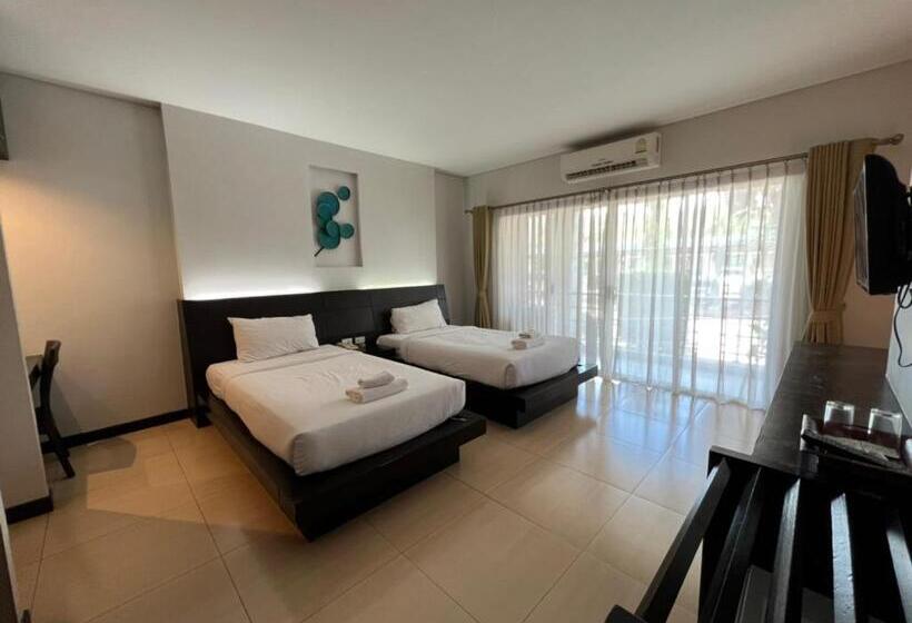 اتاق لوکس, โรงแรม ดิ โอวาเล่ย์ [the O Valley Boutique Hotel]