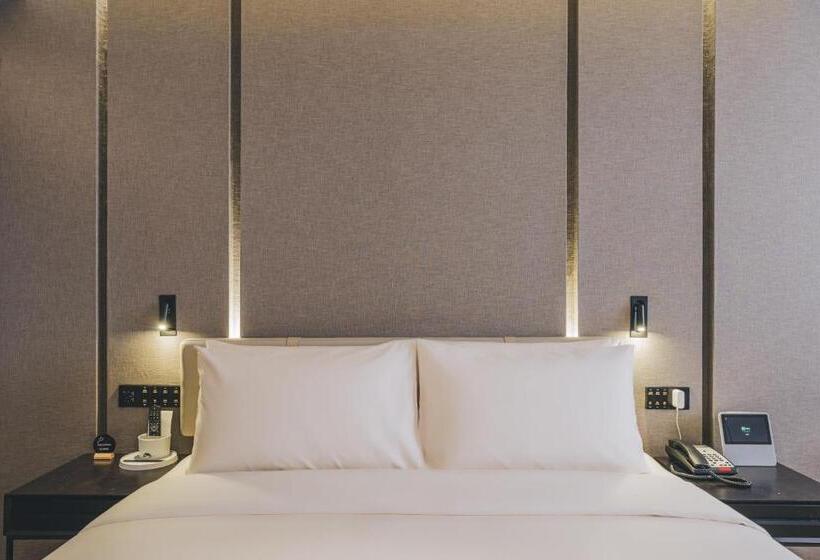 اتاق استاندارد با تخت بزرگ, Atour Hotel East Nanjing Road Near The Bund