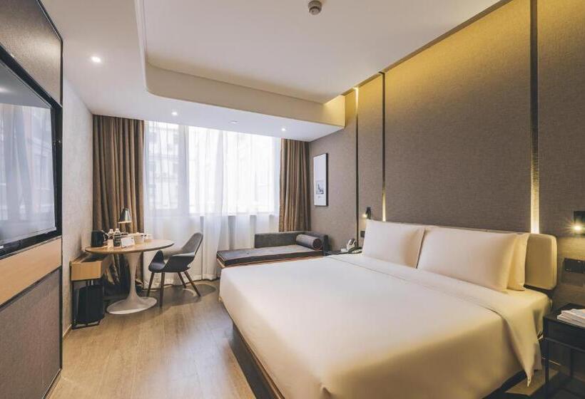اتاق اجرایی با تخت بزرگ, Atour Hotel East Nanjing Road Near The Bund